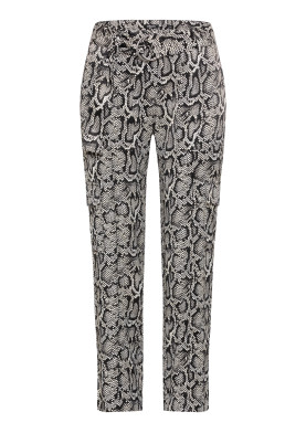 Olsen dámské kalhoty s hadím vzorem