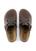 Birkenstock pantofle Boston Natural Leather Oiled